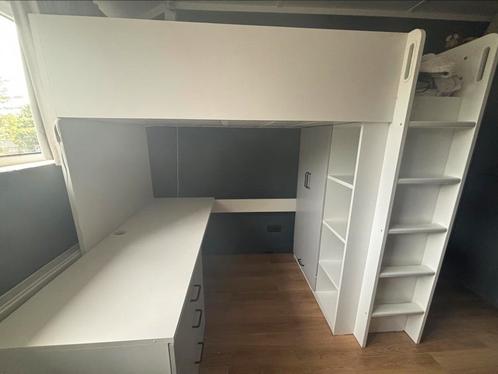 Hoogslaper SMÅSTAD, Huis en Inrichting, Slaapkamer | Stapelbedden en Hoogslapers, Gebruikt, Hoogslaper, 90 cm, 200 cm, Eenpersoons