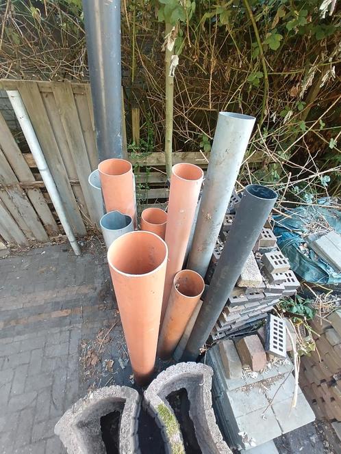 Diverse Afvoerbuizen / Mantelbuizen, Doe-het-zelf en Verbouw, Buizen en Afvoer, Gebruikt, Afvoer, Pvc, Minder dan 2 meter, 80 mm of meer