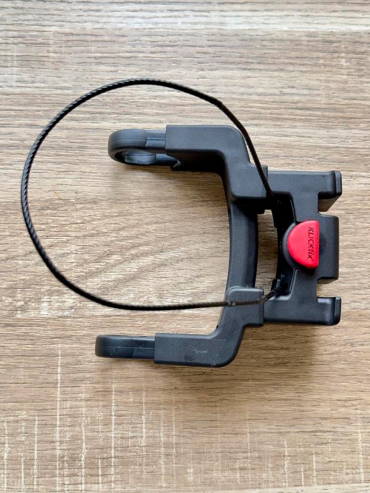 KLICKfix set stuurhouder cc 100 met verbreder, Fietsen en Brommers, Fietsaccessoires | Fietscomputers, Gebruikt, Ophalen of Verzenden