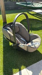 CYBEX cloud Z + PLATINUM SOHO GREY i size, Slaapstand, Zo goed als nieuw, Isofix, 0 t/m 13 kg