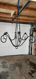 Smeedijzeren Kandelaar voor Kaarsen, Huis en Inrichting, Ophalen, Gebruikt, Metaal, Landelijk