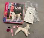 Vintage Barbie Hond Lord jaren 80 met doos en accessoires, Verzamelen, Ophalen of Verzenden, Zo goed als nieuw, Pop