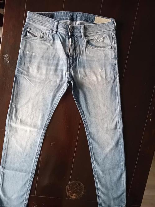 ZGAN DIESEL THOMMER SLIM SKINNY STRETCH DESTROY 32/32!!!, Kleding | Heren, Spijkerbroeken en Jeans, Zo goed als nieuw, W32 (confectie 46) of kleiner