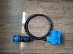 1,5m Lineax Neopreen H07RN-F 3x2,5mm2 CEE Haaks VerloopkabeL, Ophalen of Verzenden, Nieuw