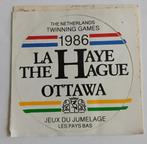 The Netherlands Twinning Games 1986 La Haye - The Hague, Verzamelen, Ophalen of Verzenden, Gebruikt, Sport