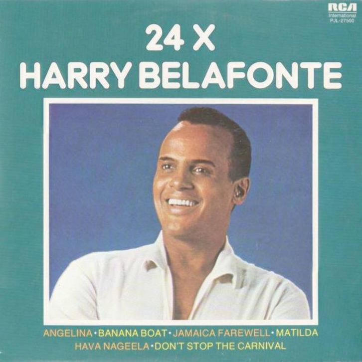 Vinyl/ Lp/ Harry Belafonte/ 24 X Harry Belafonte/ dubbel Lp, Cd's en Dvd's, Vinyl | Pop, Gebruikt, 1960 tot 1980, 12 inch, Ophalen of Verzenden