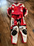 BI ESSE motorpak XL leer en textiel  met CE beschermers, Ophalen of Verzenden, Tweedehands, Combipak