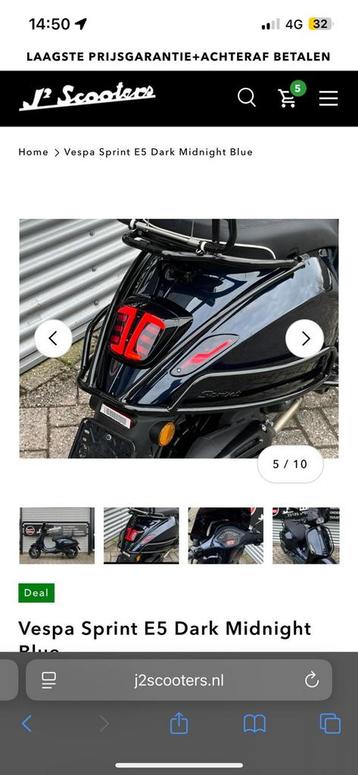 Vespa achterrekje zwart als nieuw beschikbaar voor biedingen