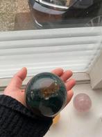 Grote oveaan jaspis bol, Sieraden, Tassen en Uiterlijk, Edelstenen, Ophalen of Verzenden, Zo goed als nieuw