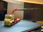 Wsi Scania van Caudenberg, Hobby en Vrije tijd, Modelauto's | 1:50, Ophalen of Verzenden, Zo goed als nieuw, Bus of Vrachtwagen