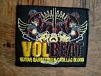Volbeat Vol Beat Guitar Gangsters logo patch embleem, Nieuw, Ophalen of Verzenden