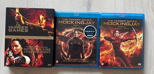Blu Ray | The Hunger Games Trilogie | Mockingjay 1 + 2, Cd's en Dvd's, Blu-ray, Gebruikt, Verzenden