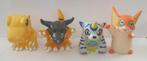 Digimon figuren Greymon Agumon Gabumon Patamon BIP 1999, Ophalen of Verzenden, Zo goed als nieuw