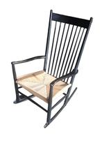 Hans Wegner Deens design 1965 schommelstoel J16 (met merk), Ophalen