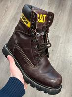 CAT Caterpillar werkschoenen boots wijnrood leder - Maat 41, Kleding | Heren, Schoenen, Overige kleuren, Ophalen of Verzenden