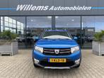 Dacia Sandero 0.9 TCe Stepway Lauréate Trekhaak, Navigatie, Voorwielaandrijving, Stof, Gebruikt, Zwart