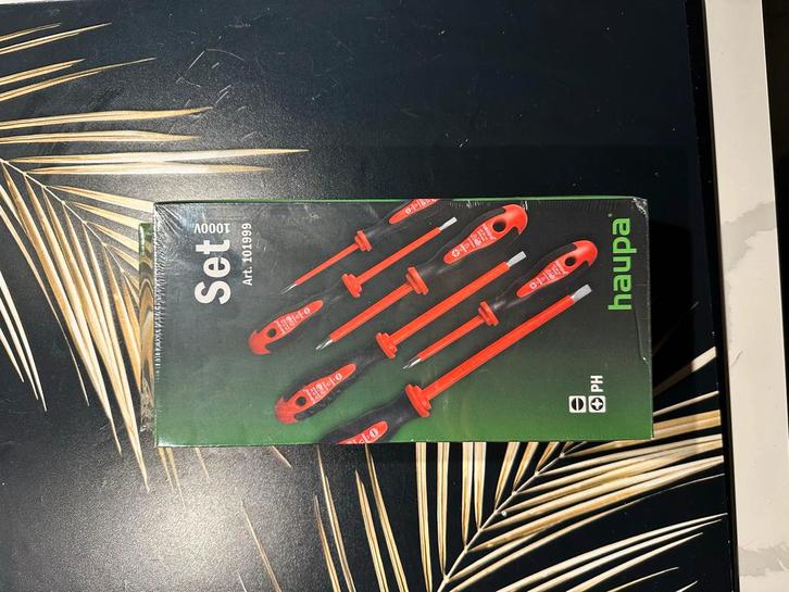 Haupa 1000V Schroevendraaierset - Nieuw & Gesealed, Doe-het-zelf en Verbouw, Gereedschap | Handgereedschap, Nieuw, Ophalen of Verzenden