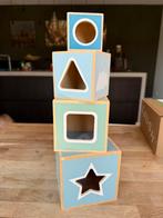 Little Dutch houten blokken toren, Kinderen en Baby's, Speelgoed | Houten speelgoed, Ophalen of Verzenden, Zo goed als nieuw, Overige typen