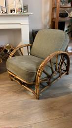 Bamboe handgemaakte stoel, Ophalen, Gebruikt, 50 tot 75 cm