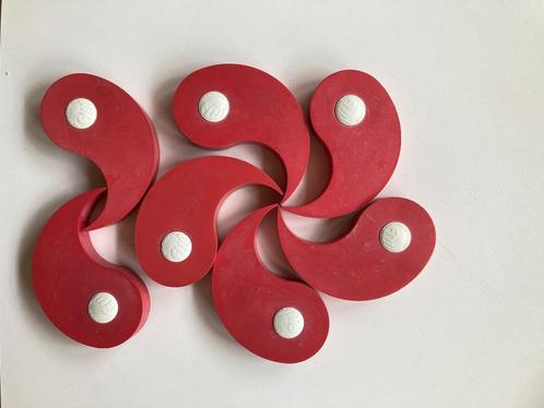 deurstopper, raamstopper, design, rood, 3 stuks, Huis en Inrichting, Woonaccessoires | Deurstoppers, Zo goed als nieuw, Binnen