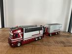 Tekno scania van leeuwen, Hobby en Vrije tijd, Modelauto's | 1:50, Ophalen of Verzenden, Zo goed als nieuw