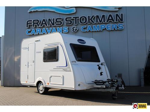Caravelair Antares 335 Luifel Fietsendrager 2x, Caravans en Kamperen, Caravans, Bedrijf, tot en met 2, 500 - 750 kg, Standaardzit