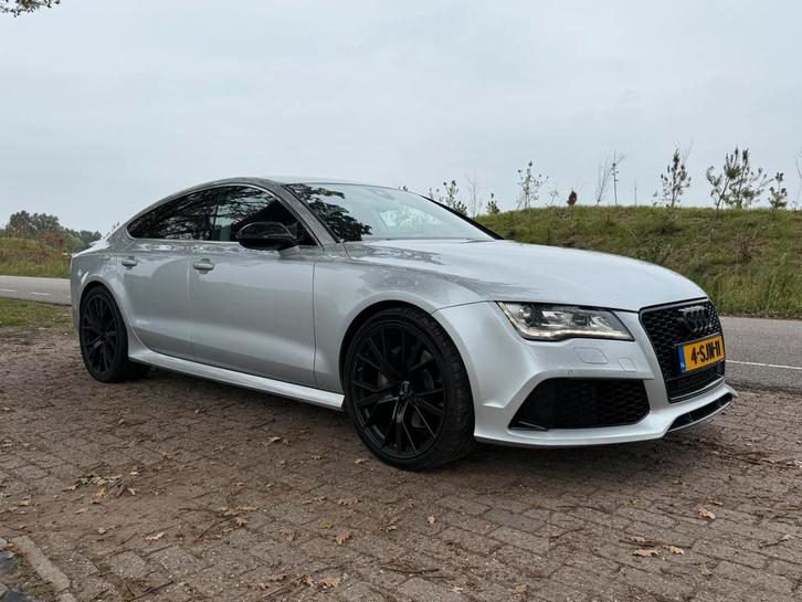 Audi A7 3.0TFSI Quattro S-Line/Bose, Auto's, Audi, Particulier, A7, Benzine, B, Hatchback, Automaat, Geïmporteerd, Zilver of Grijs