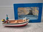 Kuifje Diorama Zwarte Rotsen, Ophalen of Verzenden, Kuifje, Zo goed als nieuw, Beeldje of Figuurtje