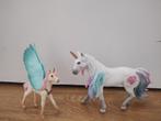 Schleigh set van 2 Unicorns / Eenhoorns met glitters, Ophalen, Zo goed als nieuw