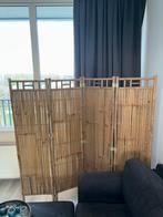 Retro echt bamboe kamerscherm roomdivider, Huis en Inrichting, Woonaccessoires | Kamerschermen, Zo goed als nieuw, Ophalen