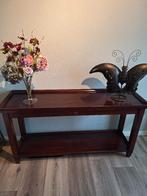 side tabel, Huis en Inrichting, Tafels | Sidetables, Ophalen, 100 tot 150 cm, Zo goed als nieuw, Overige houtsoorten