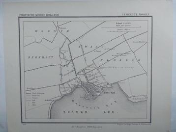 18 / Hoorn Litho uit 1867 van J. Kuyper beschikbaar voor biedingen
