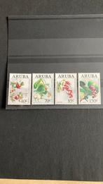Aruba 144/47 bomen vruchten post/3377, Postzegels en Munten, Postzegels | Thematische zegels, Ophalen of Verzenden