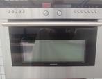 Siemens HB86P572 combi oven/magnetron inbouw, Gebruikt, Oven met grill, Inbouw, 45 tot 60 cm