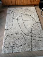 Mooi wit vloerkleed met zwart design, Huis en Inrichting, Ophalen, Wit, 150 tot 200 cm, 200 cm of meer