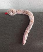 Knuffel roze slang knuffelbeest knuffeldier 69cm, Ophalen of Verzenden, Zo goed als nieuw, Overige typen