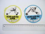 sticker UCAR Jux mobil dux auto retro strip vintage, Verzamelen, Verzenden