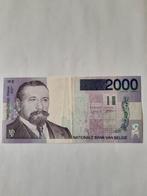 2000 frank belgie 1994-2001gebruikt kk  f.25.3, Postzegels en Munten, Bankbiljetten | België, Ophalen of Verzenden