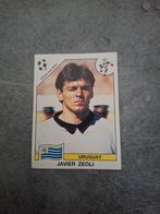 Panini sticker WK 90 Italia. Keeper Javier Zeoli Uruguay., Ophalen of Verzenden, Zo goed als nieuw, Sticker
