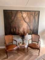 2 prachtige stoeltjes Louis XV stijl, Huis en Inrichting, Gebruikt, Twee, Bruin, Klassiek antiek brocante landelijk louis XV