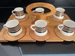 Espressokopjes set, Huis en Inrichting, Keuken | Servies, Ophalen of Verzenden, Zo goed als nieuw, Overige stijlen, Kop(pen) en/of Schotel(s)
