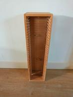 Houten CD-rek, Huis en Inrichting, Woonaccessoires | Cd- en Dvd-rekken, Ophalen, Gebruikt, 75 tot 150 discs, Cd's