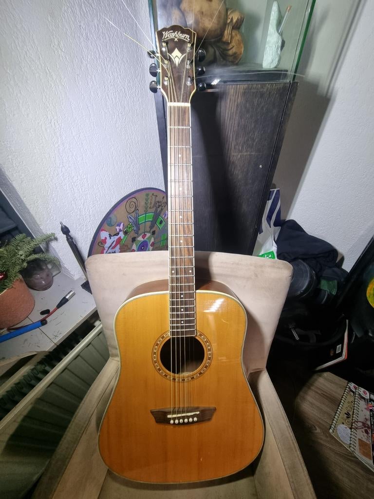 Washburn Western Gitaar - Goede Staat, Muziek en Instrumenten, Ophalen, Gebruikt, Western- of Steelstringgitaar