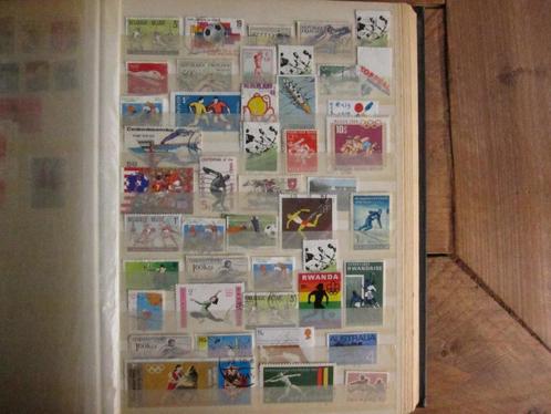 Set thema postzegels: SPORT +/_ 60 stuks, Postzegels en Munten, Postzegels | Thematische zegels, Gestempeld, Sport, Verzenden