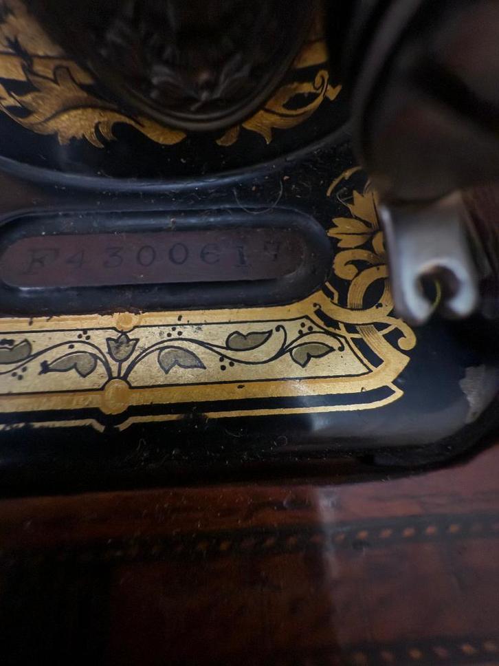 naaimachine, merk Singer, type handslinger, Antiek en Kunst, Antiek | Naaimachines, Ophalen of Verzenden