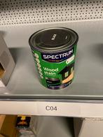 Spectrum Wood Stain Zwart - Verf, Doe-het-zelf en Verbouw, Verf, Beits en Lak, ., Zwart, Ophalen of Verzenden, .