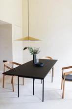 Eetkamer tafel - dining table - bureau zwart - Fest - Design, Huis en Inrichting, Tafels | Eettafels, Ophalen, 200 cm of meer