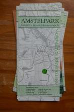 Kaarten parken in Amsterdam uitgave Groenvoorzieningen 1988, Boeken, Catalogussen en Folders, Ophalen of Verzenden