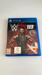 WWE 2K18, PS4, Spelcomputers en Games, Ophalen of Verzenden, Zo goed als nieuw, 3 spelers of meer, Sport