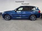 Bmw X3 M40I X-Drive High Executive Panodak 360 Camera Head-u, Automaat, Gebruikt, Met garantie (alle), Blauw